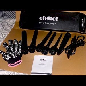 Elehot a Five in One Curling Set